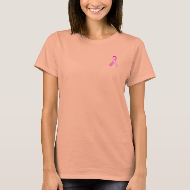 Pink Ribbon T-Shirt (Front)