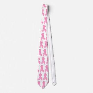 Pink Ribbon Tie