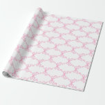 Pink Ribbon Trellis Wrapping Paper<br><div class="desc">Pink Ribbon  Trellis</div>