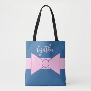Pink Ribbon with Pink: Tote Bag