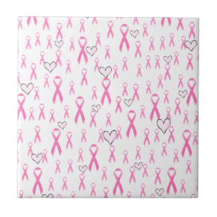 Pink Ribbons,I Care!_ Tile