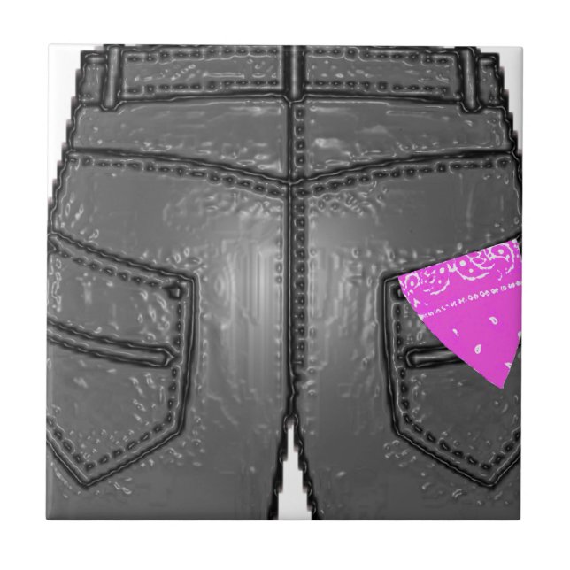 Pink Right Hanky Tile (Front)