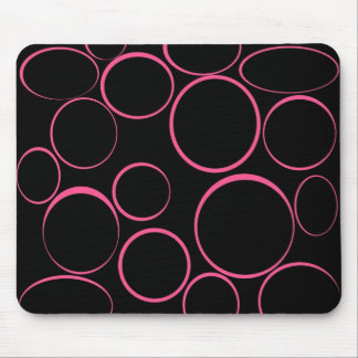 Pink Rings Mousepad