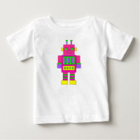 Pink Robot T-Shirt