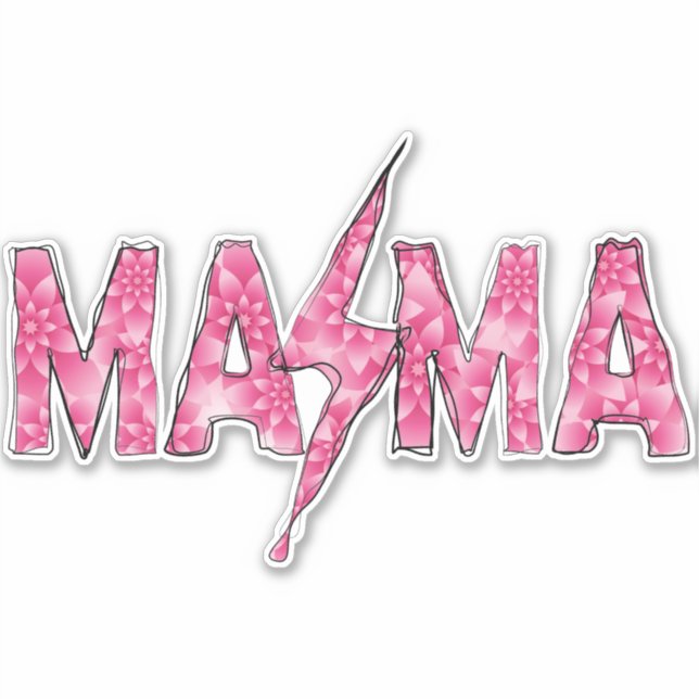 Pink Rocker Mama (Front)