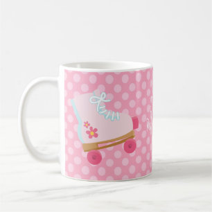 Pink Rollerskates Mug