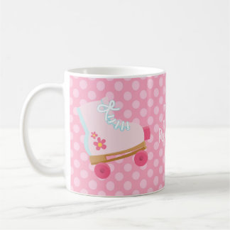 Pink Rollerskates Mug