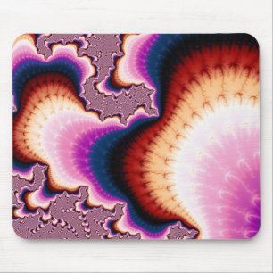 Pink Roots - Fractal Mousepad