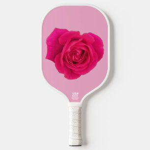 Pink Rose #4 Pickleball Paddle