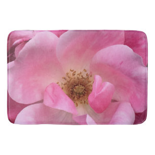 Pink Rose Bath Mat