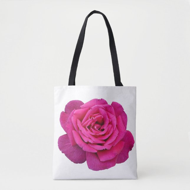 Pink rose beauty          tote bag (Front)