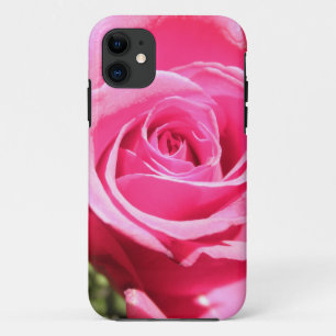 Pink Rose Bud Flower Floral Photo Case-Mate iPhone Case