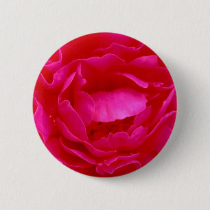 Pink Rose Button - Customisable