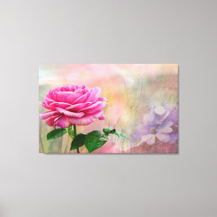 Pink Rose Canvas Print