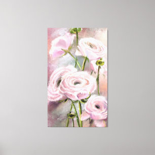Pink Rose Canvas Print - Painting