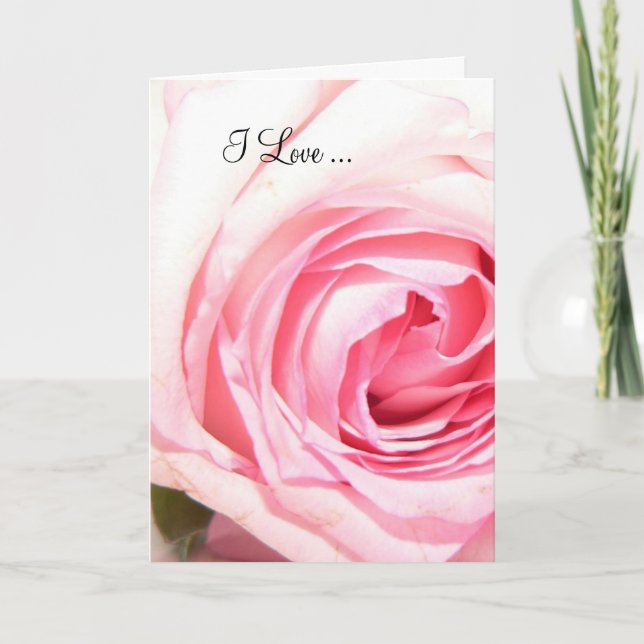 Pink Rose Cards (Front)