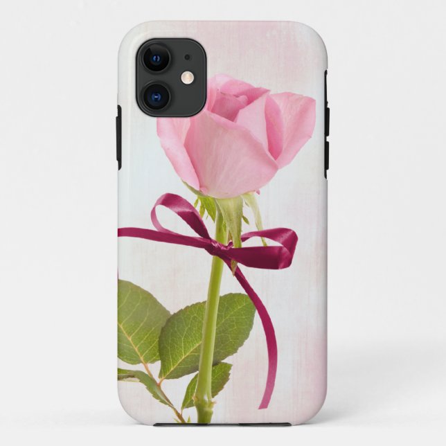 Pink Rose Case-Mate iPhone Case (Back)