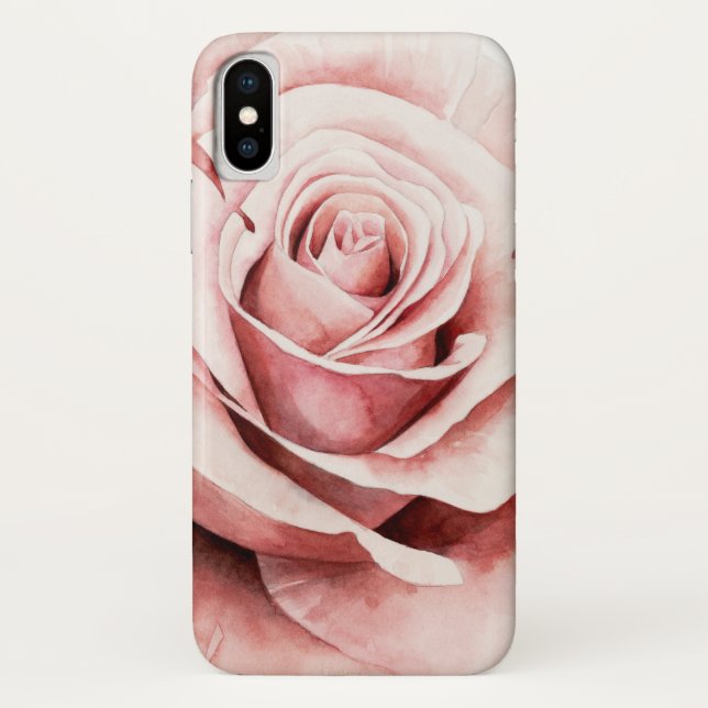 Pink Rose Case-Mate iPhone Case (Back)