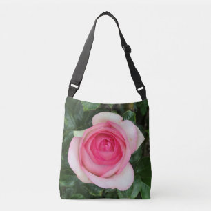 Pink Rose Crossbody Bag