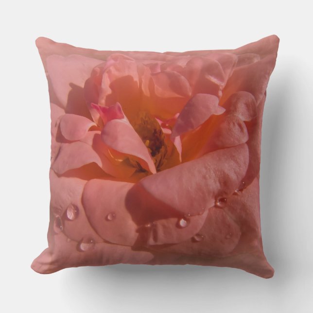 Pink rose cushion (Front)