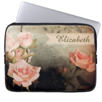 Pink Rose Custom Name