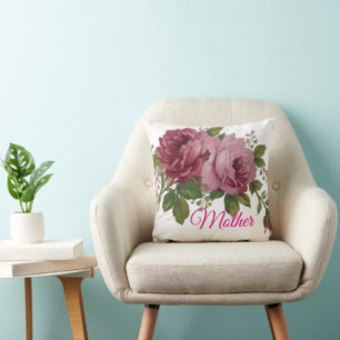 Pink Rose Elegance Cushion