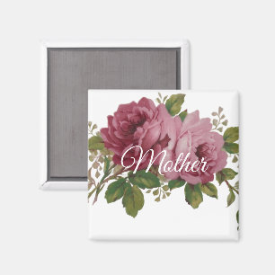 Pink Rose Elegance  Magnet