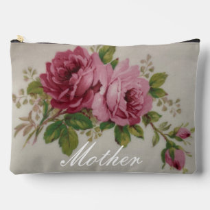 Pink Rose Elegance Print Cut Sew Bag