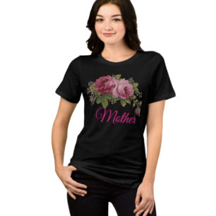 Pink Rose Elegance Tri-Blend Shirt