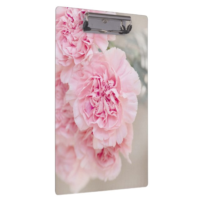 Pink Rose Flowers Clipboard (Right)