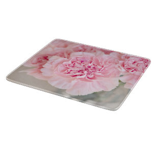 Pink Rose Flowers Cutting Board