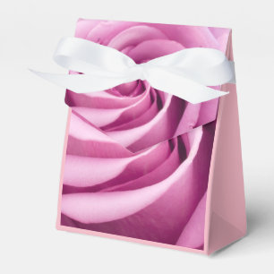 Pink Rose Folded to Perfection Favour Box