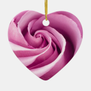 Pink Rose Folded to Perfection Ornament