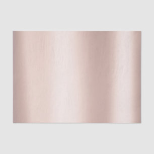 Pink Rose Gold Blush Metallic Powder Blush Tissue Paper