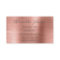 Pink & Rose Gold Brushed Metal Massage Therapist