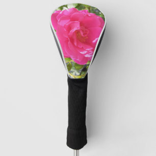 Pink Rose Golf Head Cover