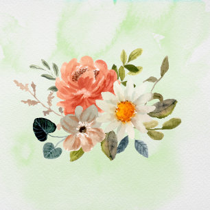 Pink Rose Heart Floral Decorative Pillow Coffee Mug