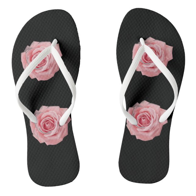Pink rose  jandals (Footbed)