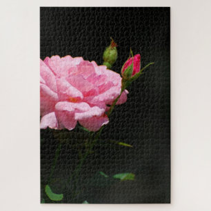 Pink Rose Jigsaw Puzzle
