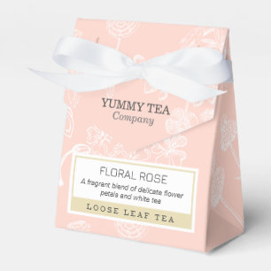 Pink Rose - Loose Leaf Tea Packaging Small Box