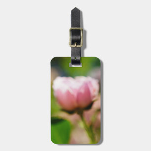 Pink Rose Luggage Tag