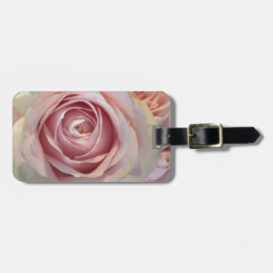 Pink Rose Luggage Tag