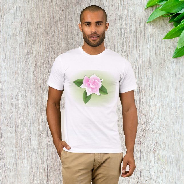 Pink Rose Mens T-Shirt (Creator Uploaded)