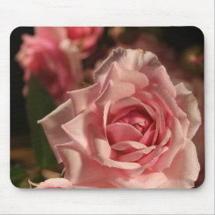 Pink Rose Mouse Pad