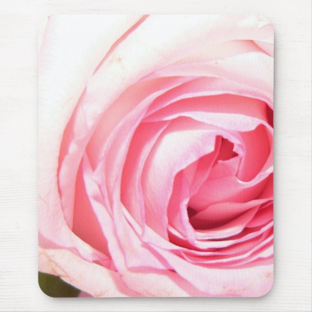 Pink Rose Mousepad (Front)
