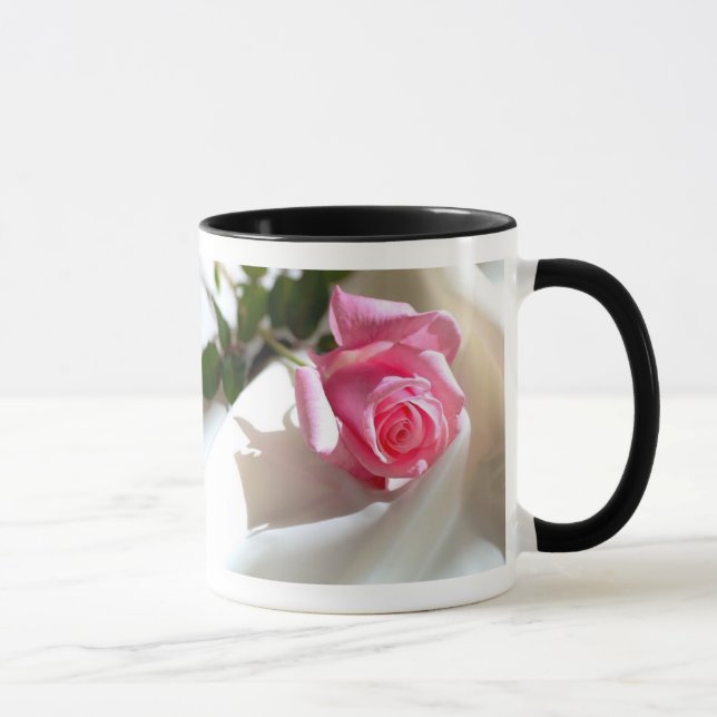 Pink Rose Mug (Right)