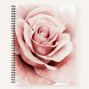 Pink Rose Notebook