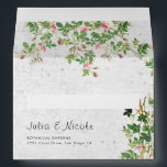 Pink Rose Old Wall Vintage Style Journal Wedding Envelope<br><div class="desc">Beautiful Invitation to celebrate Special occasions and festivals comes with digital and E-invitation as per your request. We would love to replicate our designs to make multiple products like rsvp cards, labels envelopes, and more. Customisation is available for ready to print on request at info@shamaurcreatif@gmail.com. Look Forward to hearing from...</div>