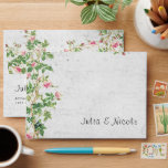 Pink Rose Old Wall Vintage Style Journal Wedding Envelope<br><div class="desc">Beautiful Invitation to celebrate Special occasions and festivals comes with digital and E-invitation as per your request. We would love to replicate our designs to make multiple products like rsvp cards, labels envelopes, and more. Customisation is available for ready to print on request at info@shamaurcreatif@gmail.com. Look Forward to hearing from...</div>