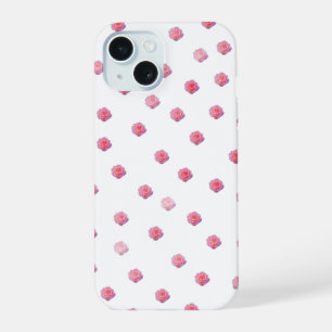 Pink Rose Pattern Phone Case